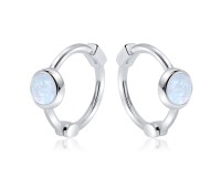 Silver Hoop Earring HO-2617